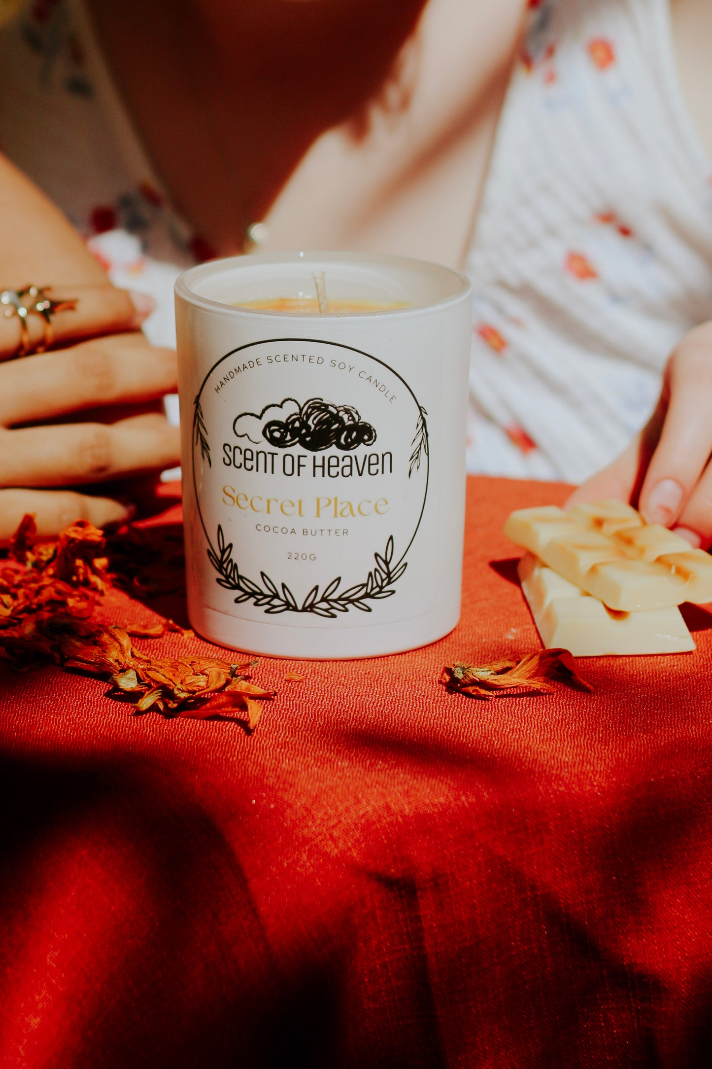Secret Place - Cocoa Butter Scented Candle