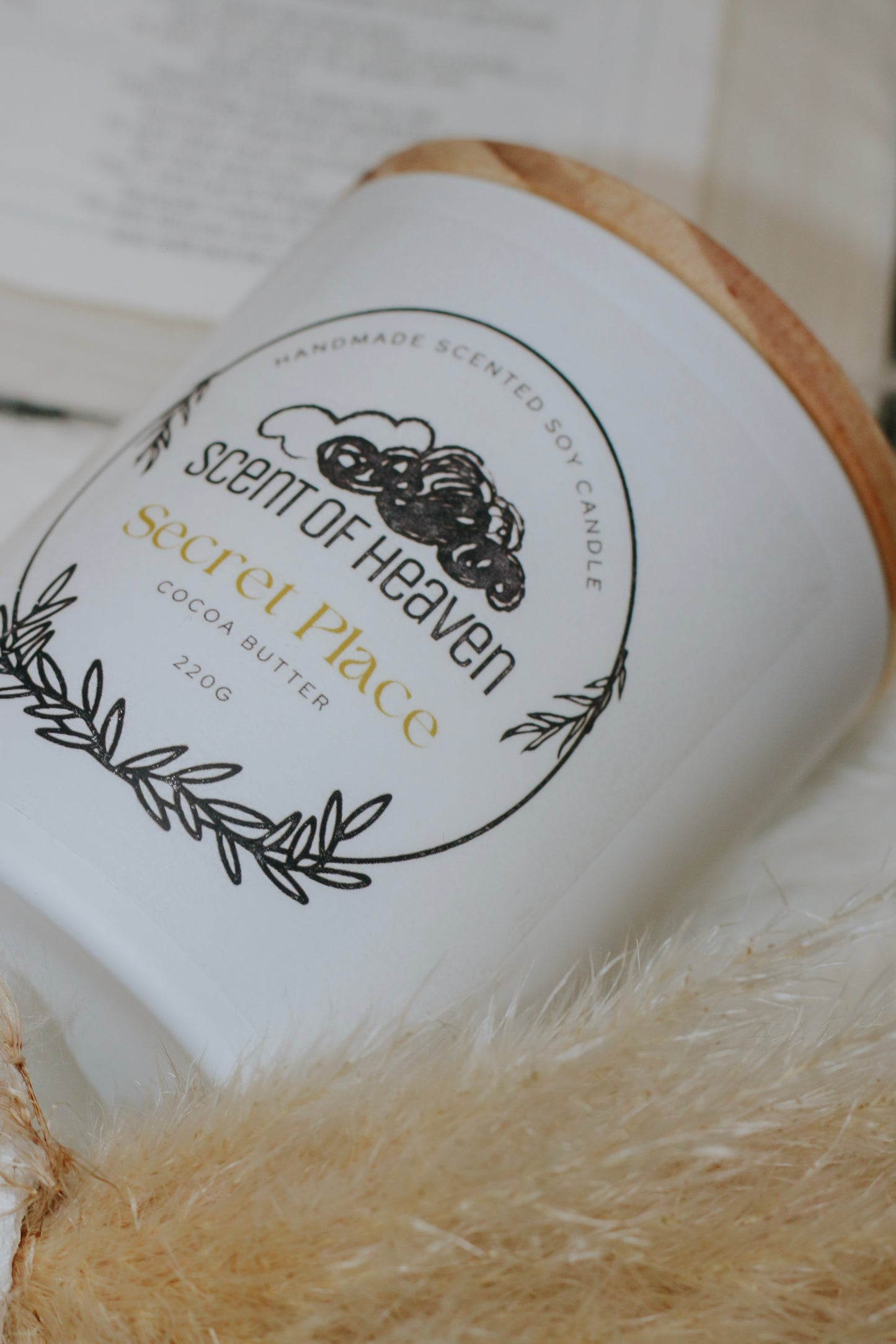 Secret Place - Cocoa Butter Scented Candle