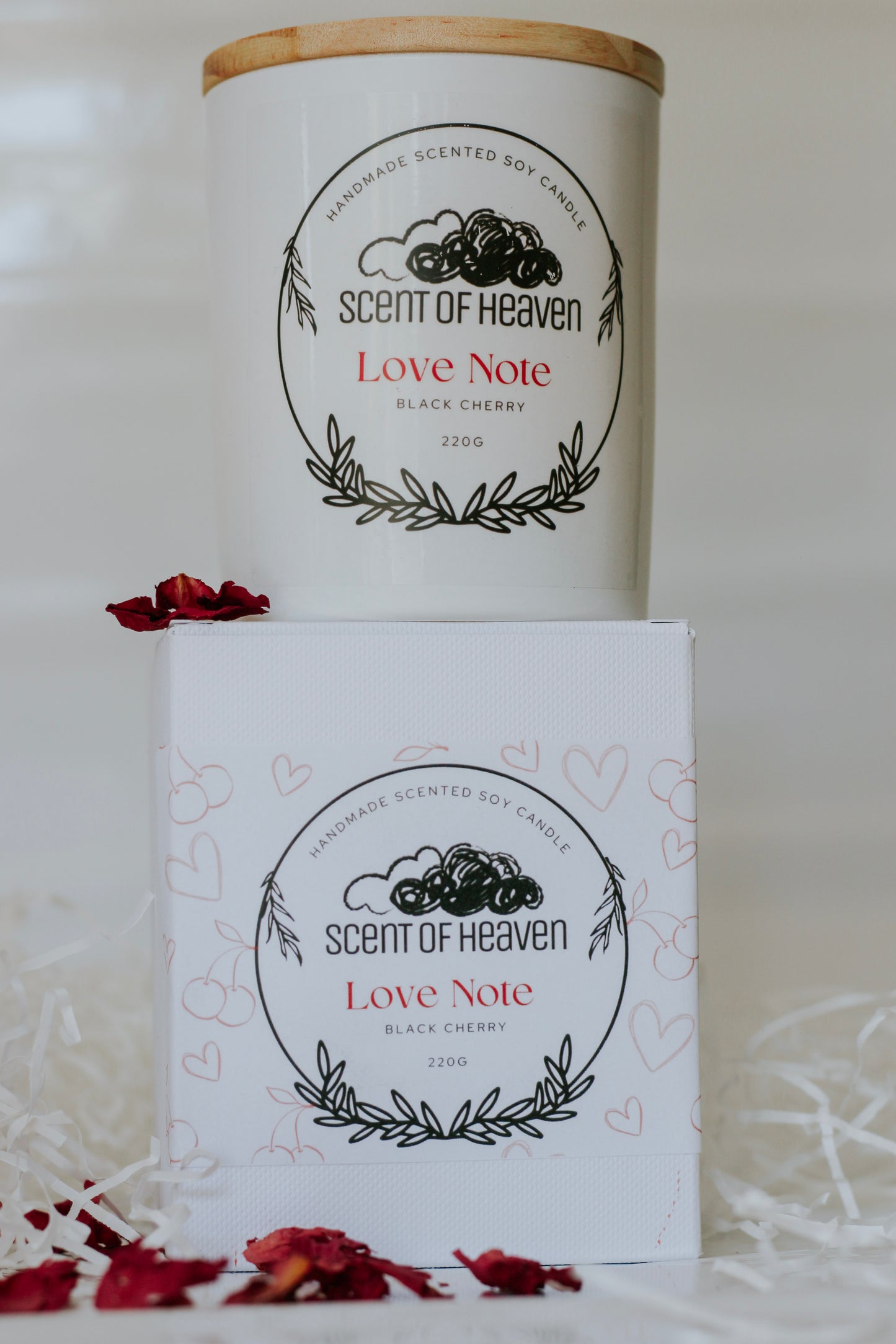 Love Note - Black Cherry Scented