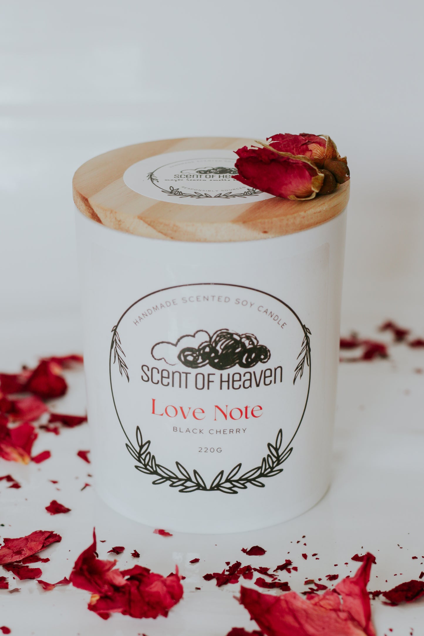 Love Note - Black Cherry Scented