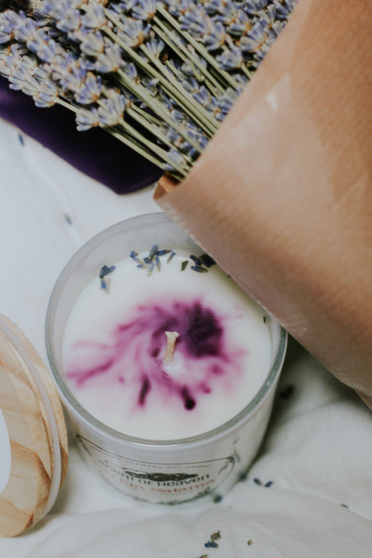Sarkin Salama - Lavender & Chamomile Scented Soy Candle
