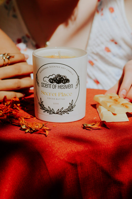 Secret Place - Cocoa Butter Scented Candle