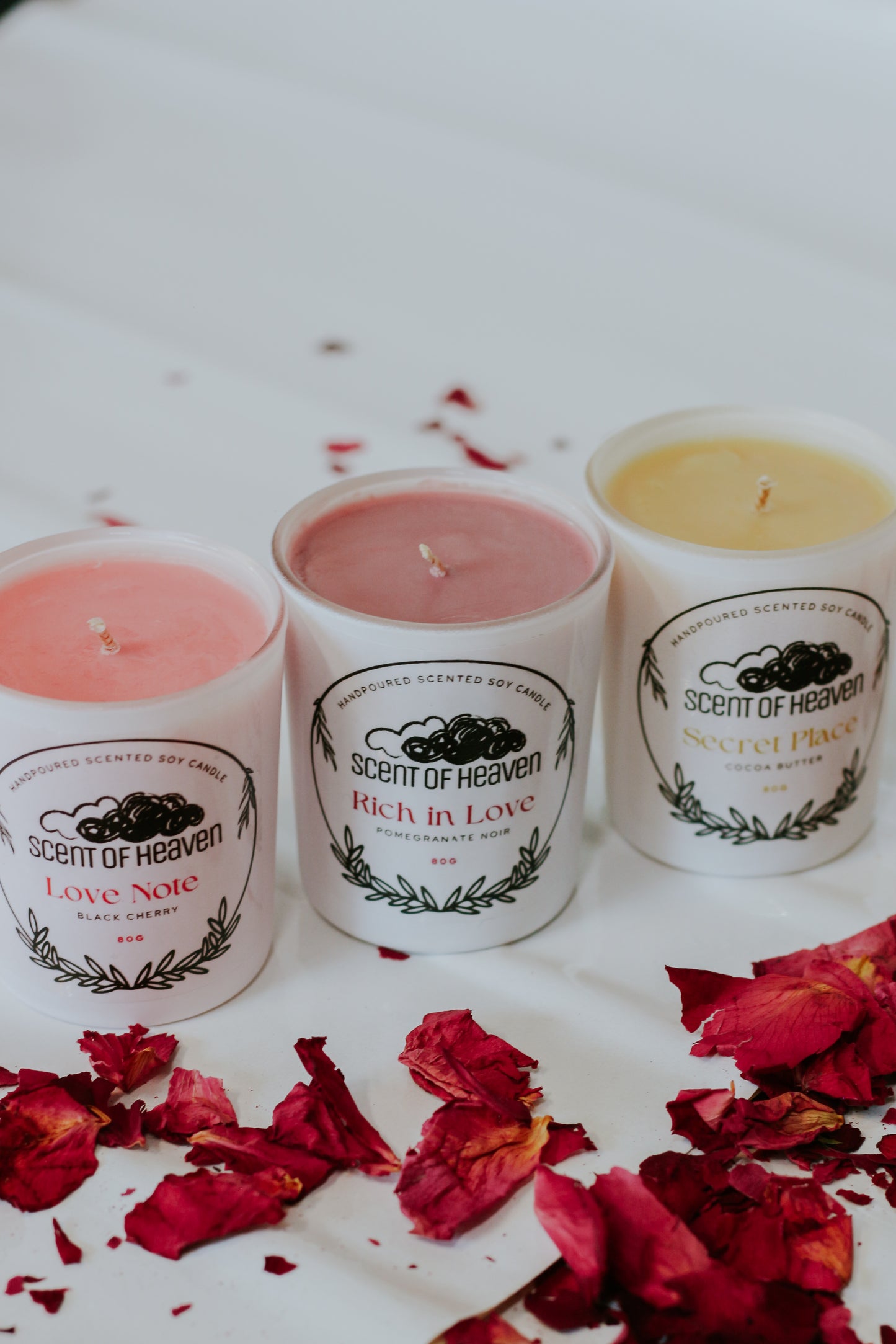 The Love Box - 3 Mini Candles