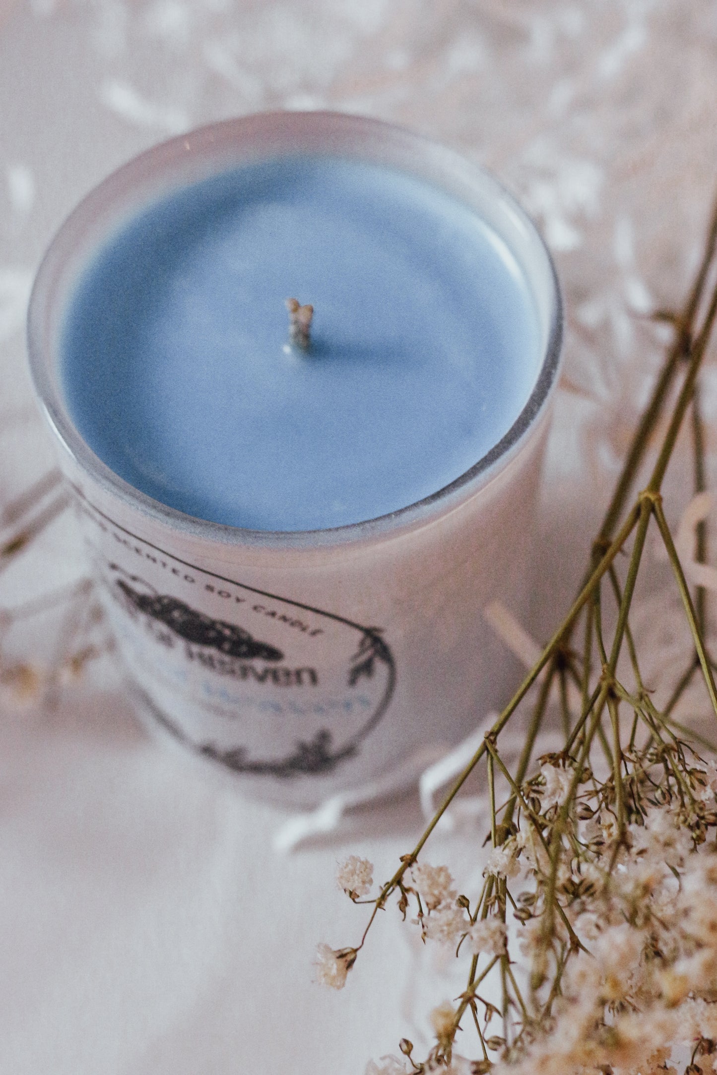Breath of Heaven - Fresh Linen Scented Soy Candle